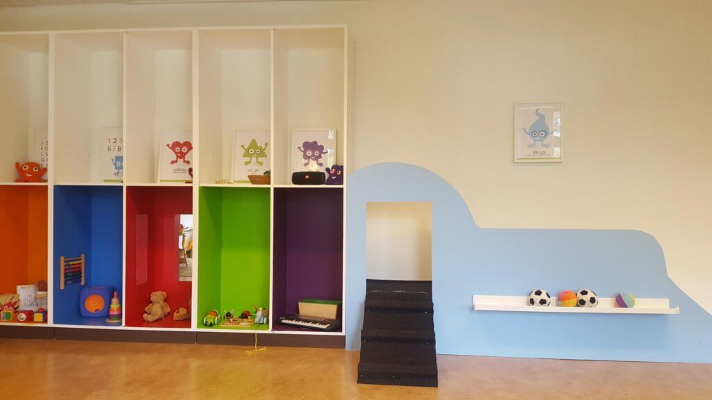 Roliga utrymmen på Vallare Öppna förskola