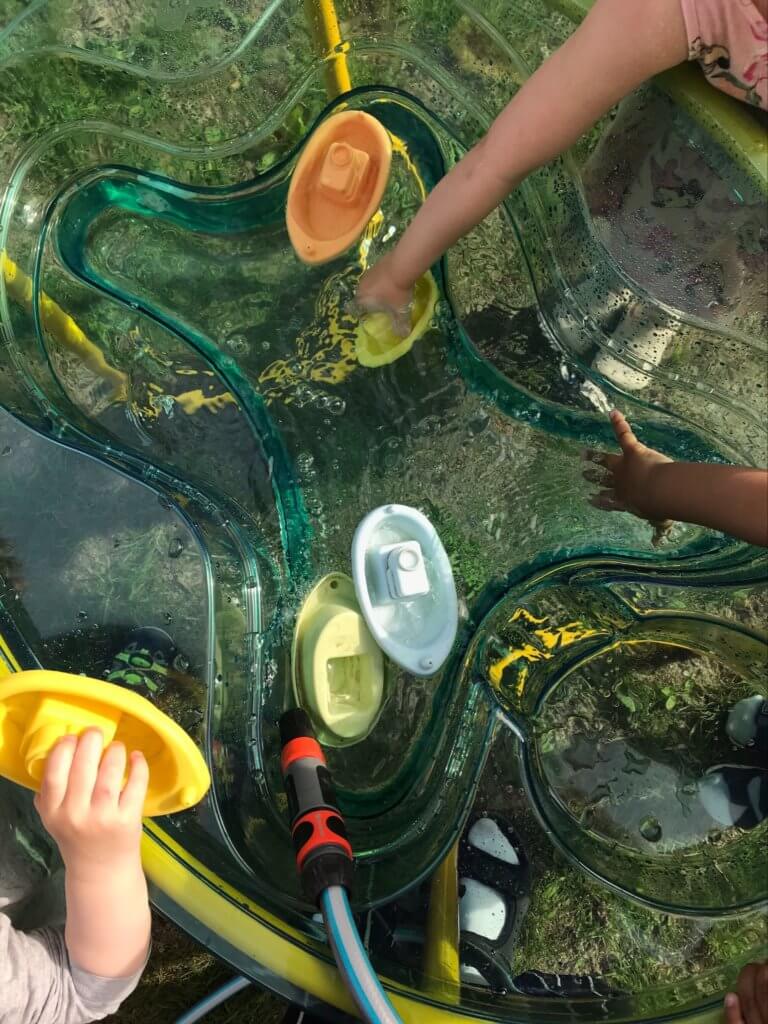 Västra Marks förskolas vattenbord