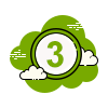 nummer 3 ikon